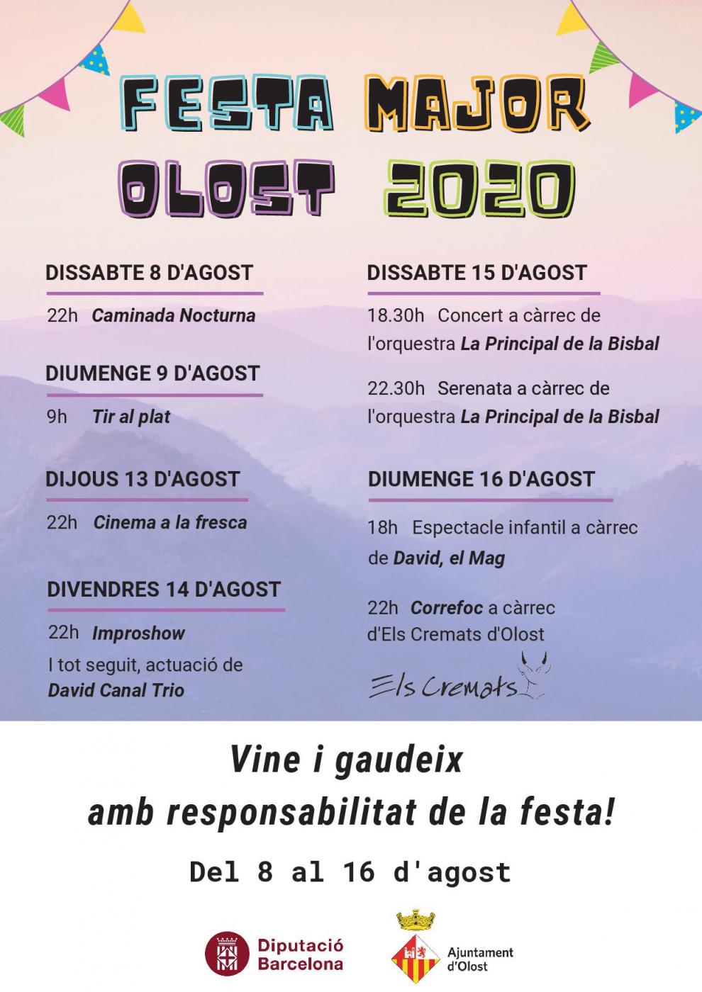 Festa Major d'Olost 2020